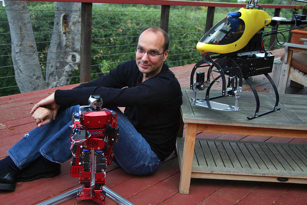 Andy Rubin - người thành lập nhóm nghiên acứu robot của Google