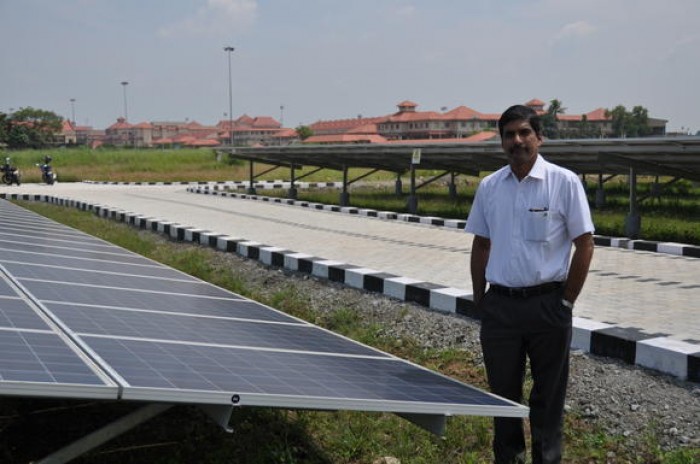 Ông Jose Thomas, Giám đốc dự án năng lượng mặt trời của Cochin