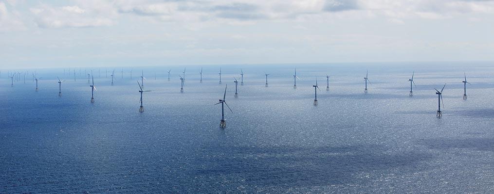 Những bãi turbine gió ngoài khơi biển Bắc là những trụ cột của Bước ngoặt năng lượng