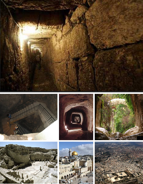Hệ thống cung cấp nước của người Jerusalem cổ đại.