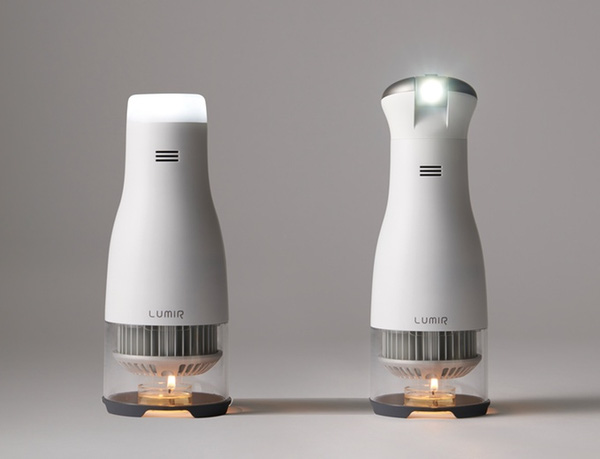 Chiếc đèn có 2 kiểu dáng, Mood và Spot với độ hắt sáng khác nhau. 
