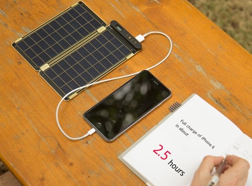 “Siêu Độc” với bộ sạc pin năng lượng mặt trời mỏng như giấy