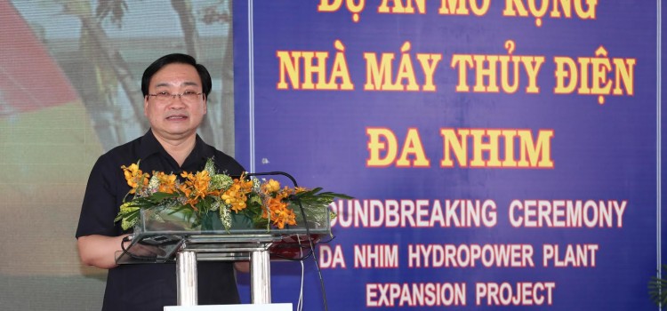 Khởi công mở rộng nhà máy thủy điện Đa Nhim