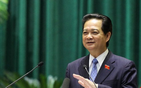 Thủ tướng Nguyễn Tấn Dũng tại COP 21 (Ảnh: Greenclimate)