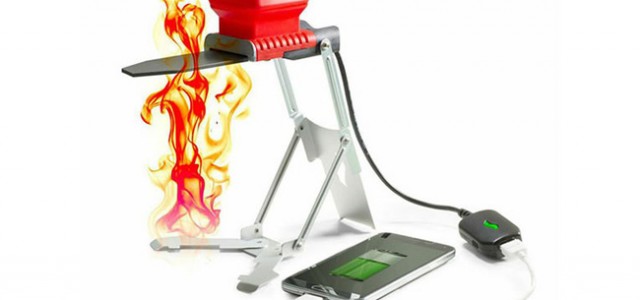 Công nghệ mới cho phép sạc đầy điện thoại chỉ cần một ngọn lửa