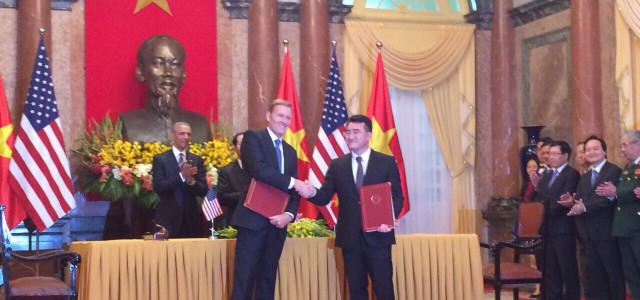 Việt Nam ký kết phát triển năng lượng trong chuyến thăm của Tổng thống Obama