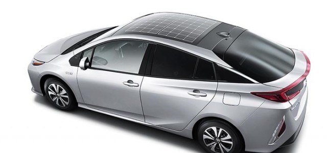 Toyota Prius tại châu Âu sử dụng kính thu năng lượng mặt trời