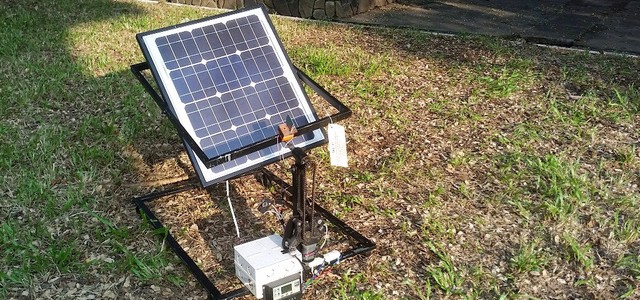 “Hệ thống nhật động pin năng lượng Mặt trời” đã giành giải đặc biệt cuộc thi sáng tạo lứa tuổi thanh thiếu niên