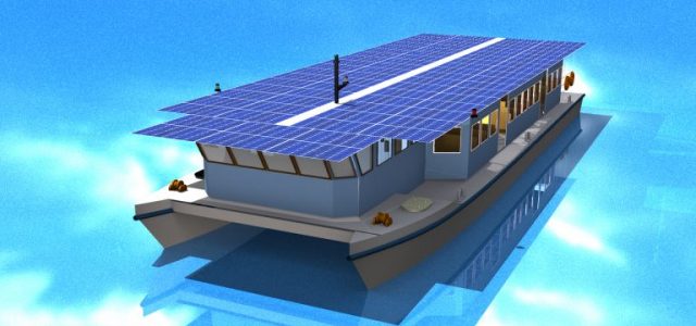 Thuyền năng lượng mặt trời đầu tiên ở Kerala – Ấn Độ