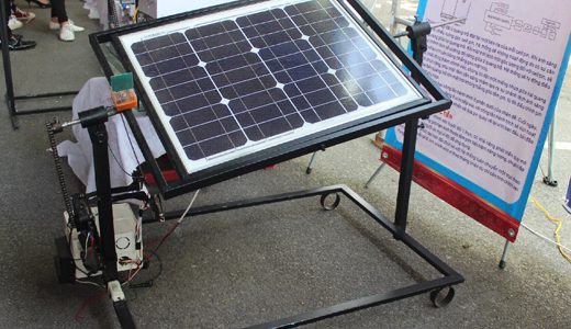 Hệ thống pin năng lượng mặt trời theo toạ độ thiên cầu Made in Viet Nam