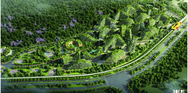 Sắp có “thành phố rừng” đầu tiên trên thế giới