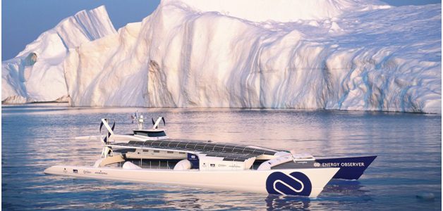 Chiếc thuyền tự nạp năng lượng mặt trời để hành trình vòng quanh thế giới