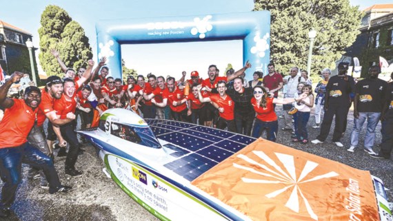 Hà Lan đoạt giải nhất Giải đua ô tô năng lượng Mặt trời