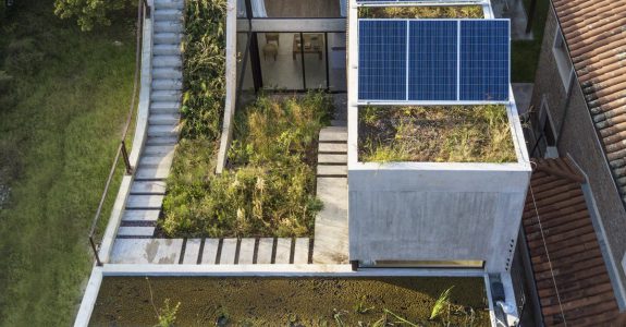 Giải pháp của đô thị hiện đại với vườn cây xanh mát trên mái nhà