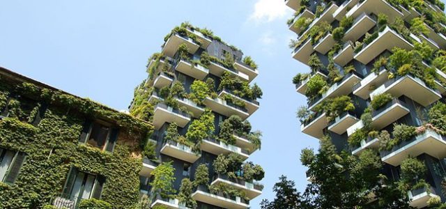 Lạ kì tòa chung cư như rừng xanh dựng đứng giữa lòng thành phố