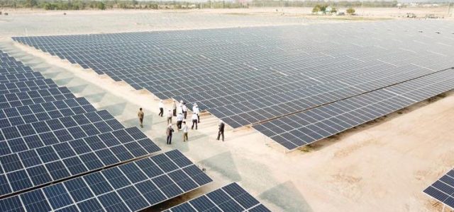 Campuchia đấu thầu dự án Công viên năng lượng mặt trời 60 MW
