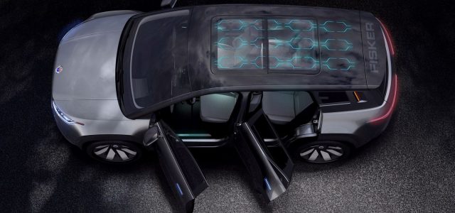 Fisker ra mắt SUV điện với nóc xe là các tấm pin năng lượng mặt trời