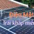 Điện năng lượng mặt trời lan rộng khắp các vùng quê