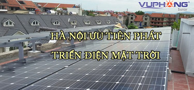 Hà Nội sẽ ưu tiên phát triển điện mặt trời mái nhà